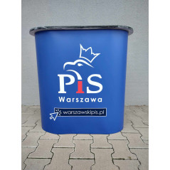 Stabilna lada promocyjna Pop-Up 2×1 90×40 cm z nadrukiem – na eventy i targi