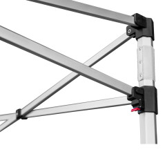 Stelaż stalowy BLANC 3×3 m z torbą na kółkach – solidna konstrukcja eventowa