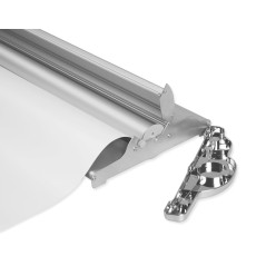 Roll-up Wave teleskopowy 100×220 cm wymienne grafiki z torbą – elastyczna prezentacja