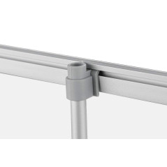 Roll-up Wave teleskopowy 100×220 cm wymienne grafiki z torbą – elastyczna prezentacja