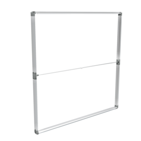 Ścianka modułowa FASTFRAME 100×100 cm z nadrukiem stretch 180 g jednostronnym – szybki montaż na targi