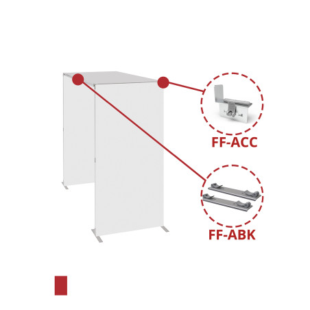 Konektory FASTFRAME, zestaw łączyn łukowych