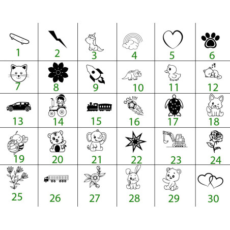Pieczątka do ubrań COLOP MY MARKY 20 zielona