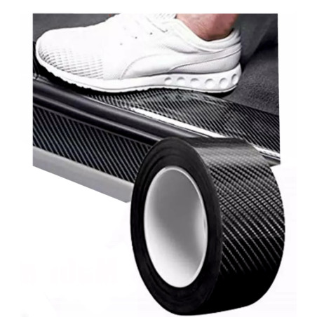 Taśma ochronna Carbon na progi samochodu 3cm 5m