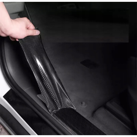 Taśma ochronna Carbon na progi samochodu 3cm 5m