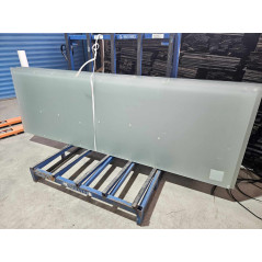 Dekoracyjna folia szroniona matowa szer. 127 cm na wymiar – prywatność i estetyka