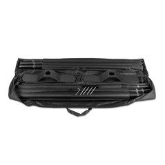 Teleskopowa konstrukcja Versum XL ścianka banerowa 300x240 cm z torbą – mobilne tło eventowe