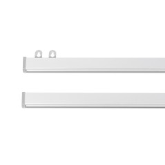 Listwa plakatowa aluminiowa 200 cm z zawieszkami – szybka wymiana grafiki