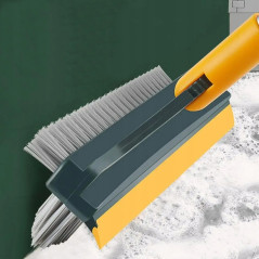 Szczotka 3w1 z kijem i ściągaczką 120 cm długa głowica – kompleksowe sprzątanie podłóg