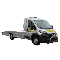 Naklejki odblaskowe Pomoc Drogowa 3 szt. 100x10 cm, 50x10 cm samoprzylepne – zwiększona widoczność pojazdu