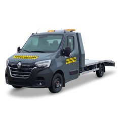 Naklejki magnetyczne odblaskowe Pomoc Drogowa 5 szt. 100/50×10 cm – szybkie oznakowanie auta