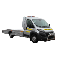 Naklejki magnetyczne odblaskowe Pomoc Drogowa 5 szt. 100/50×10 cm – szybkie oznakowanie auta