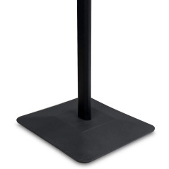 Aluminiowy stojak informacyjny A4 116 cm czarny OWZ – elegancki ekspozytor