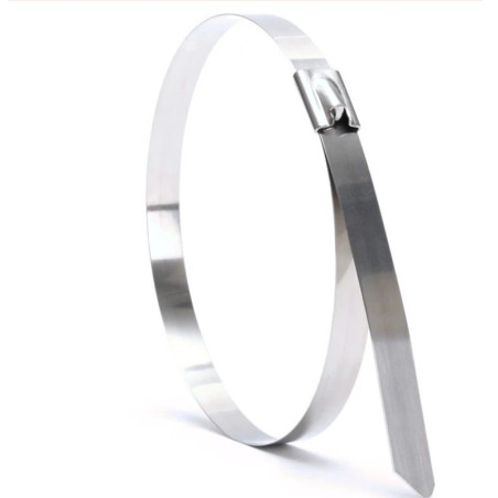 Opaski zaciskowe metalowe 4,6x400 mm 100 szt