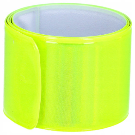 Opaska Odblaskowa Ostrzegawcza Fluorescencyjna Samozaciskowa seledynowa