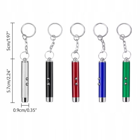 Laser wskaźnik i zabawka dla kota 2w1