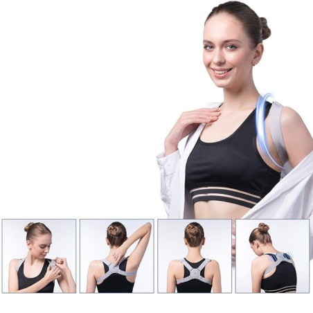 Inteligentny korektor wad postawy USB – Proste Plecy