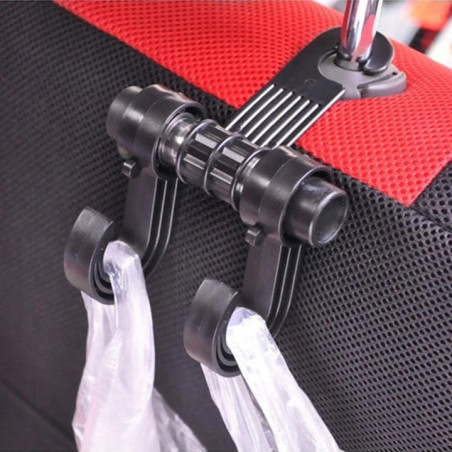 Uniwersalny wieszak na zagłówek fotela – porządek w aucie po każdej podróży!