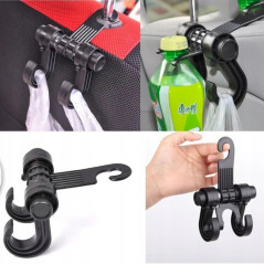 Uniwersalny wieszak na zagłówek fotela – porządek w aucie po każdej podróży!