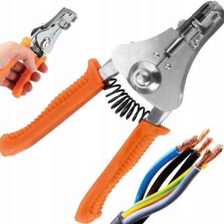 Ściągacz izolacji kabli – szczypce do precyzyjnego zdejmowania izolacji z przewodów