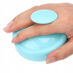 Silikonowa szczotka do masażu głowy 8×6 cm z ergonomicznym uchwytem – poprawa krążenia i wzrost włosów