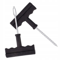 Zestaw naprawczy do opon – sznur, klej, łatka, narzędzia