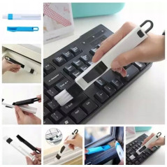 MINI SZCZOTKA Z SZUFLĄ 2w1 – Czyścik do szczelin, klawiatury, samochodu i nie tylko