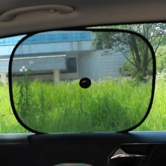 Przeciwsłoneczne osłony do szyby samochodu z przyssawkami 44x36 cm 2 szt - ochrona przed promieniowaniem UV