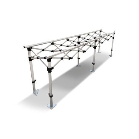 Składany stół TEOLO 295x55 cm – funkcjonalność i mobilność w jednym