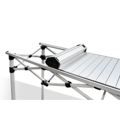 Składany stół TEOLO 295x55 cm – funkcjonalność i mobilność w jednym