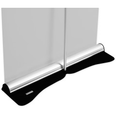 Rollup Clip 85x220, wymienna grafika, teleskopowy maszt – Profesjonalna prezentacja