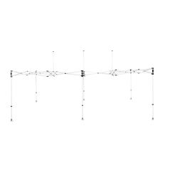 Stelaż stalowy BLANC 3×6 m z torbą na kółkach – solidna konstrukcja eventowa