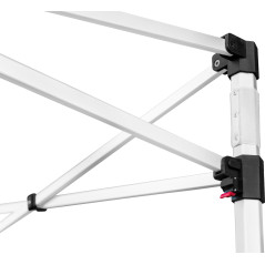 Stelaż stalowy BLANC 3×4,5 m z torbą na kółkach – solidna konstrukcja eventowa