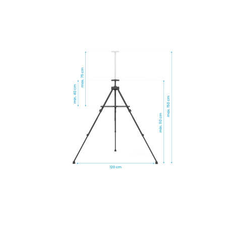 Elegancka Sztaluga ATRI 150 cm – ekspozycyjna z etui