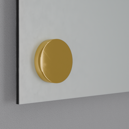 Zaślepki na śruby złote 15 mm – eleganckie maskownice z podkładką