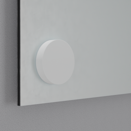 Zaślepki na śruby białe 12 mm – eleganckie maskownice z podkładką