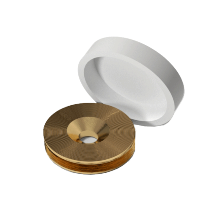 Zaślepki na śruby białe 15 mm – eleganckie maskownice z podkładką