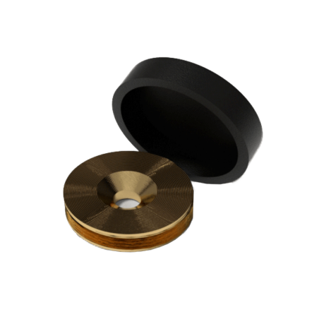 Zaślepki na śruby czarne 12 mm – eleganckie maskownice z podkładką
