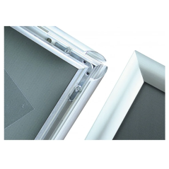 Zestaw 10 szt srebrnych stojaków informacyjnych Menuboard A4 77–133 cm regulowany OWZ – do menu i ekspozycji