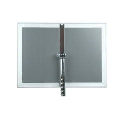 Zestaw 10 szt srebrnych stojaków informacyjnych Menuboard A3 77–133 cm regulowany OWZ – do menu i ekspozycji