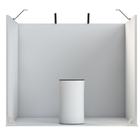 Zestaw targowy stoisko Vector Stand 6 m² - nowoczesne i modułowe stoisko targowe dla małych powierzchni wystawienniczych