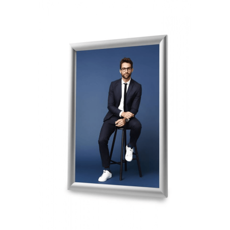 Zestaw 10 sztuk Ramek OWZ A3 aluminiowych 29,7x42 cm z folią antyrefleksyjną – szybka wymiana plakatów