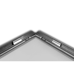 Zestaw 10 sztuk Ramek OWZ A3 aluminiowych czarnych 29,7x42 cm z folią antyrefleksyjną – szybka wymiana plakatów