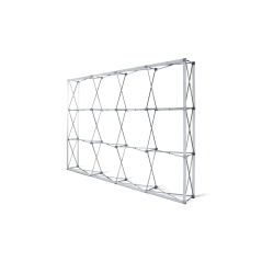 Tekstylna ścianka VELCRO WALL 4x3 z torbą - mobilny system wystawienniczy