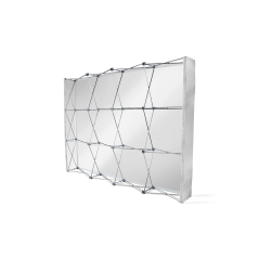 Tekstylna ścianka VELCRO WALL 4x3 z torbą - mobilny system wystawienniczy