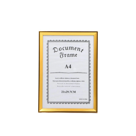 Ramka na zdjęcie MIEDZIANA A4 21x29,7 cm – elegancka oprawa fotografii i certyfikatów