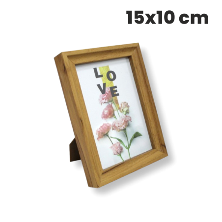 Ramka na zdjęcie drewniana 15×10 cm (4''×6'')