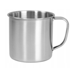 Kubek turystyczny stalowy 1000 ml metalowy – lekki i wytrzymały do podróży