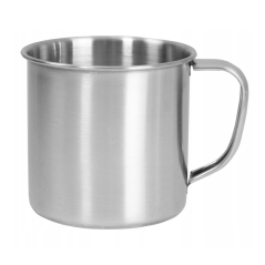 Kubek turystyczny stalowy 300 ml metalowy – lekki i wytrzymały do podróży