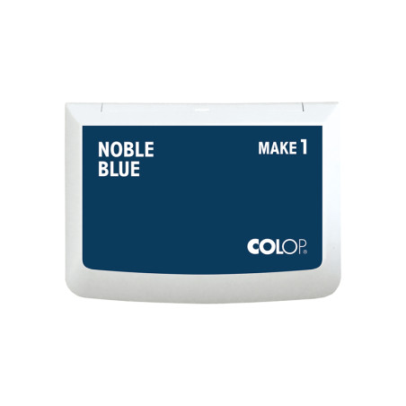 Poduszka do stempli Colop MAKE 1 9×5 cm noble blue / głębia oceanu – czyste i wyraźne odbicia